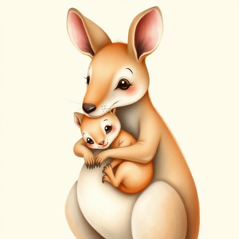O Canguruzinho Kiko no Bolso do Amor